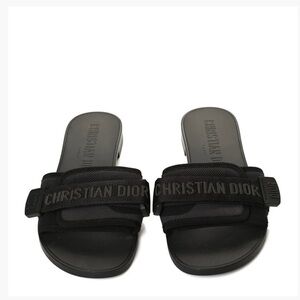 Dio(r)evolution Slide Sandals 38 Black Military